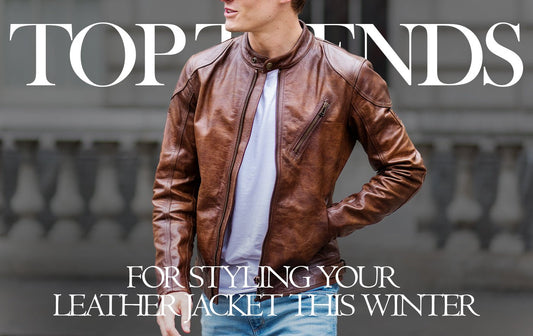 Top Trends for Styling Your Leather Jacket This Winter - Echo Leather