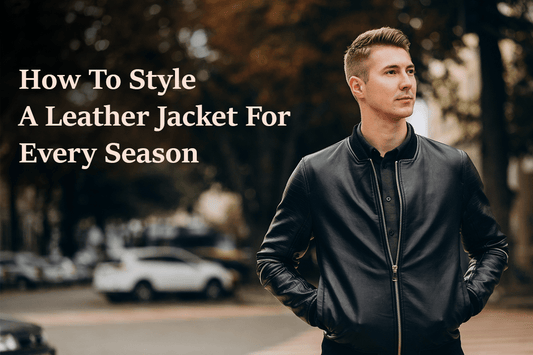 How to Style a Leather Jacket for Every Season