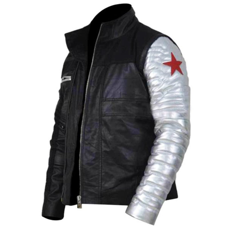 Captain America Civil War Winter Soldier Jacket - Echo Leather