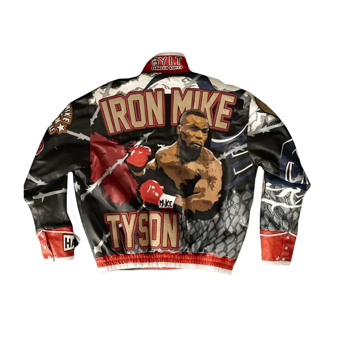 Jake Paul vs Mike Tyson Iron Mike Leather Jacket - Echo Leather