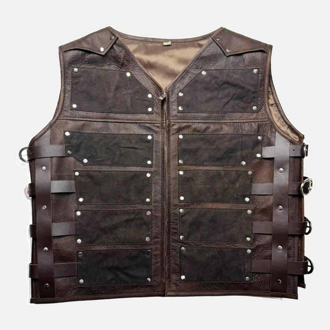 Aaron Taylor - Johnson Kraven the Hunter Vest - Echo Leather
