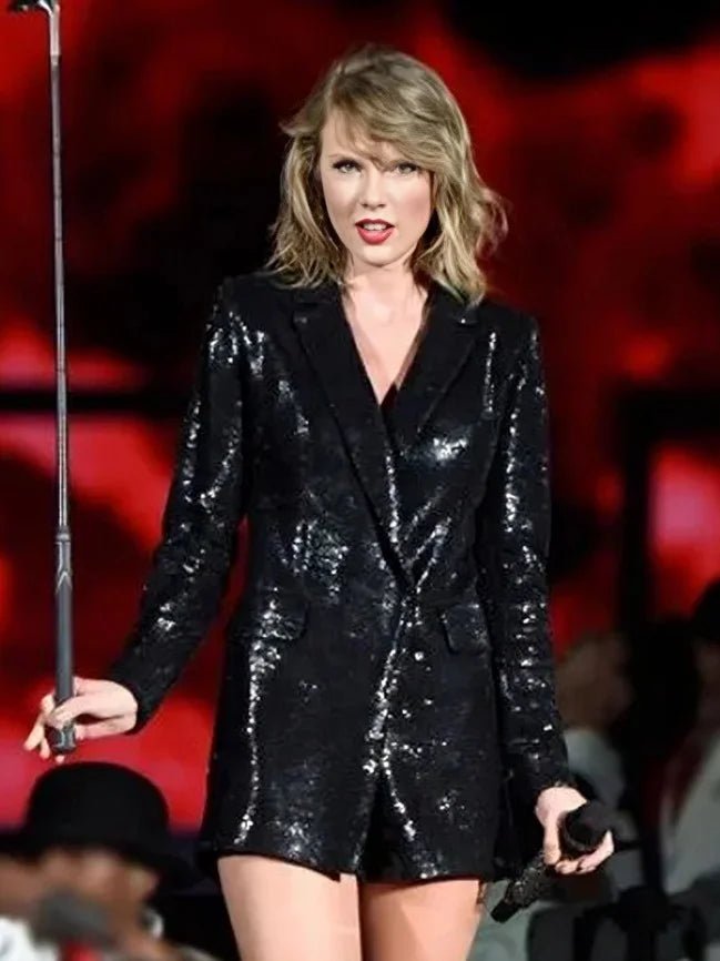 Taylor Swift Bad Blood Sequin Jacket - Echo Leather
