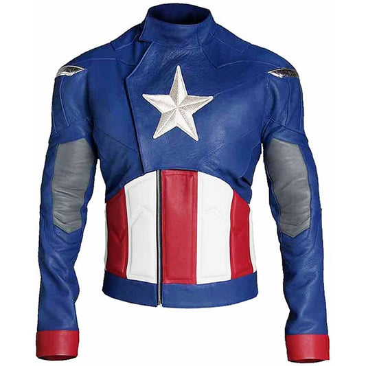 Captain America The Winter Soldier Leather Jacket - Echo Leather
