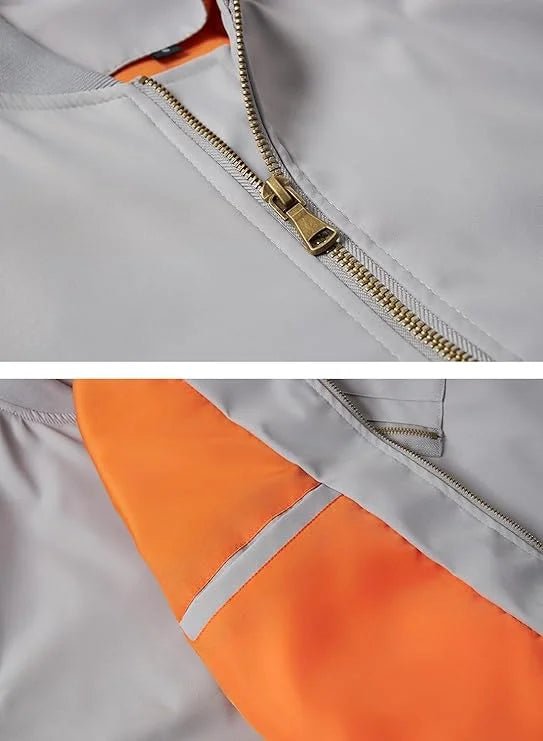 Casual Lightweight Windbreaker Bomber Jacket | Echo Leather