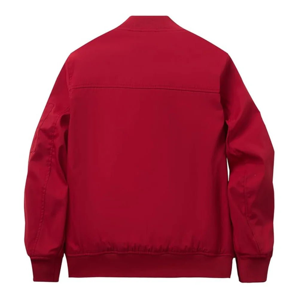 Casual Lightweight Windbreaker Bomber Jacket | Echo Leather