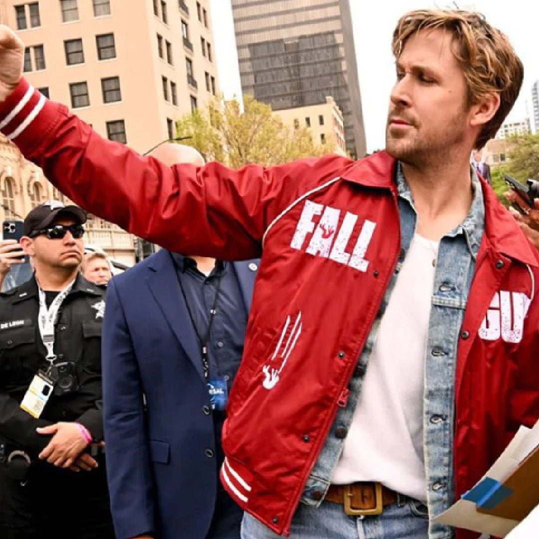 The Fall Guy Ryan Gosling SXSW Red Jacket - Echo Leather