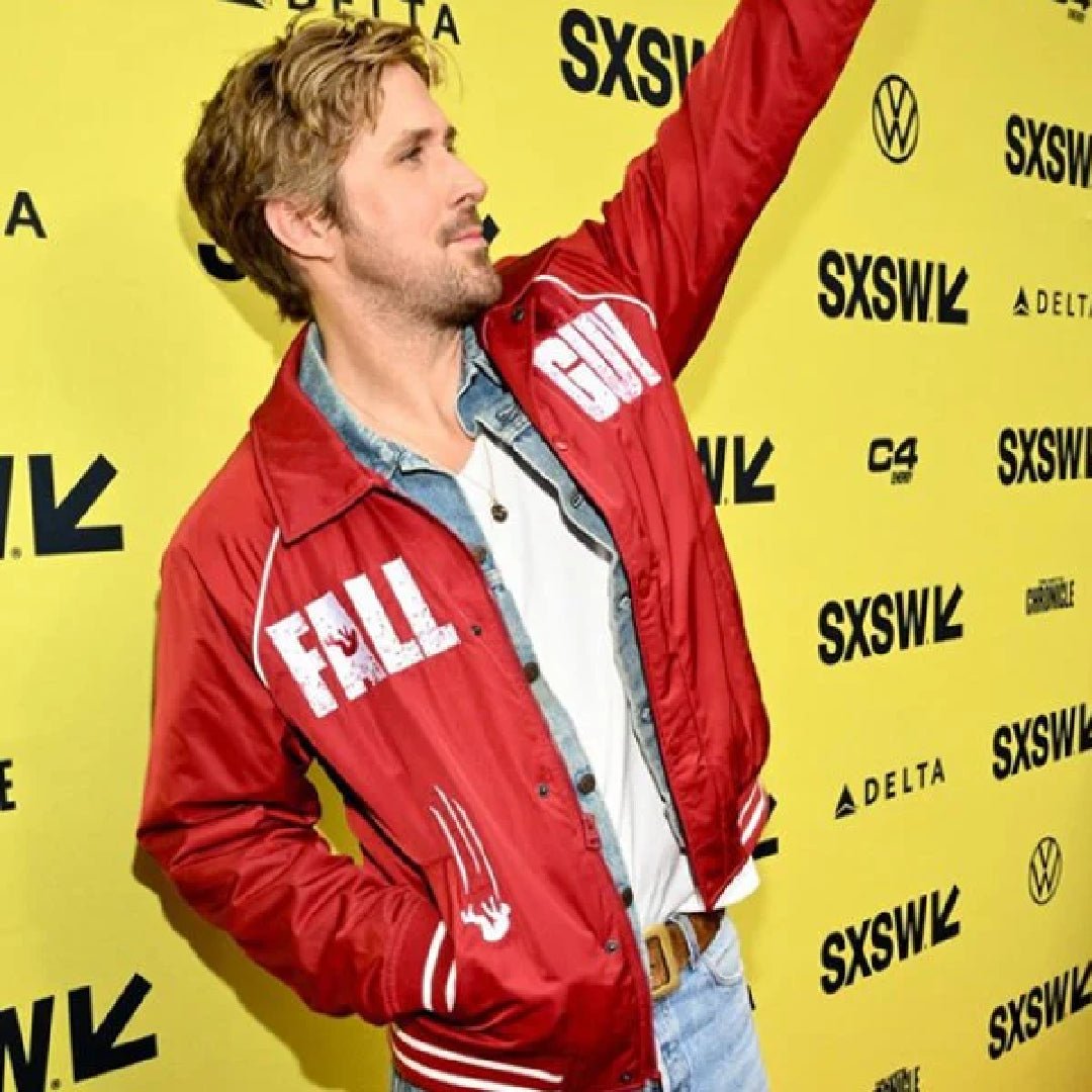 The Fall Guy Ryan Gosling SXSW Red Jacket - Echo Leather