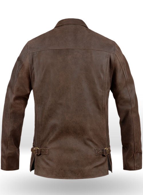 Indiana Jones Brown Leather Jacket - Echo Leather