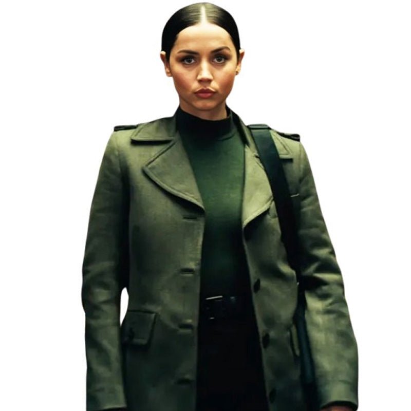 John Wick Ballerina 2025 Ana de Armas Trench Coat - Echo Leather