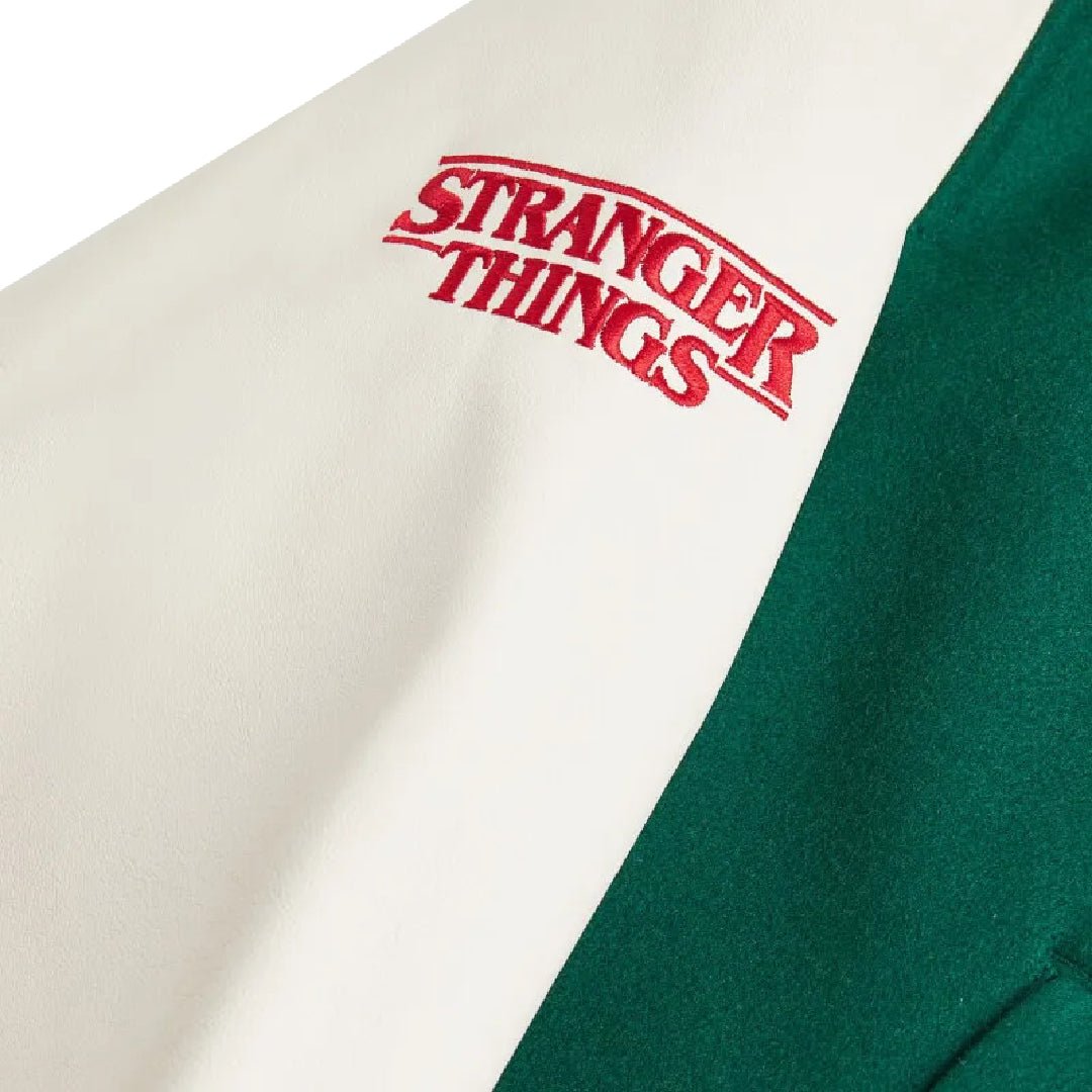 Stranger Things Hawkins Tigers Baseball Varsity Jacket - Echo Leather
