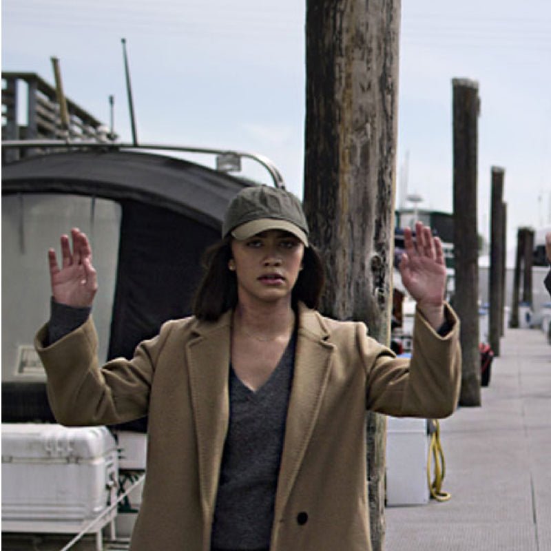 The Night Agent S01 Luciane Buchanan Wool Coat - Echo Leather