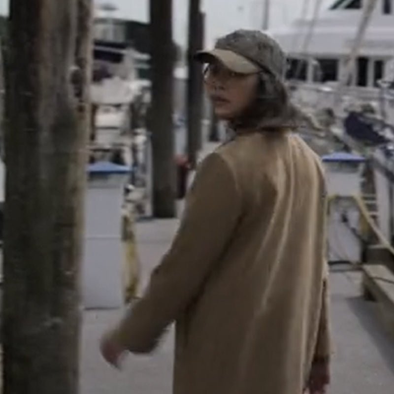 The Night Agent S01 Luciane Buchanan Wool Coat - Echo Leather