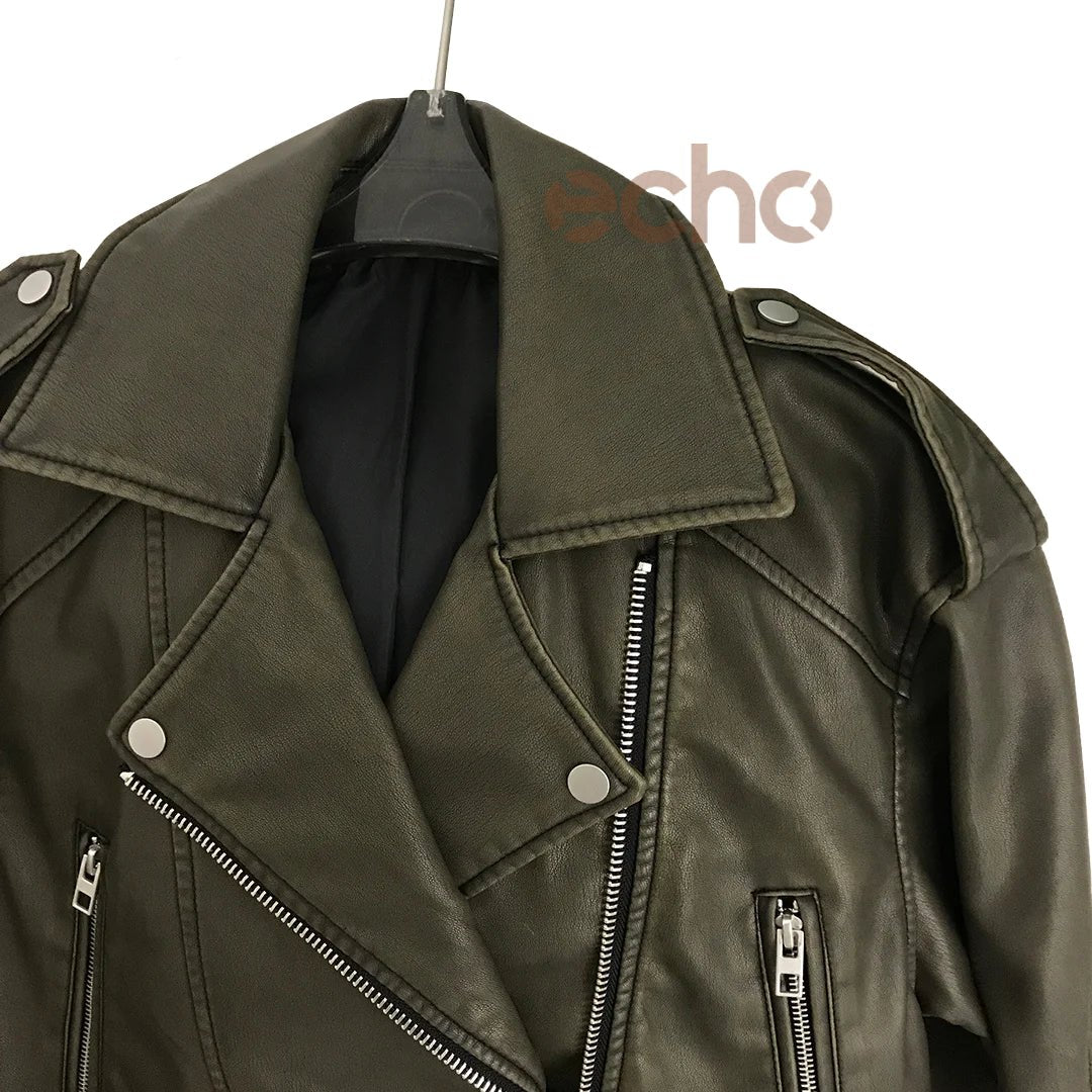 Vintage American Street Wear Real Leather Jacket | Echo Leather
